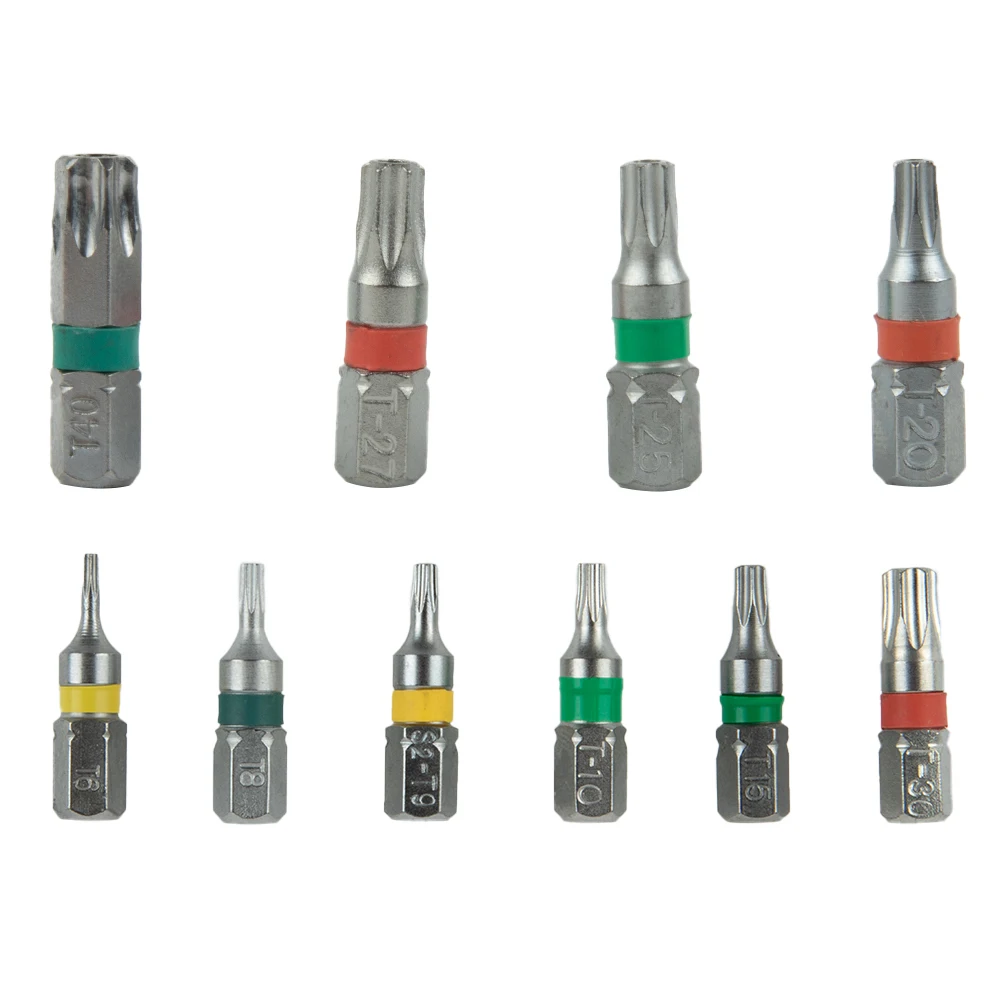 4Pcs Electric Screwdriver Driver Head Magnetic T6-T40 Hex Head Screw Driver Bit 1/4inch Hex Shank 25mm Spanner
4Pcs Electric Screwdriver Driver Head Magnetic T6-T40 Hex Head Screw Driver Bit 1/4inch Hex Shank 25mm Spanner