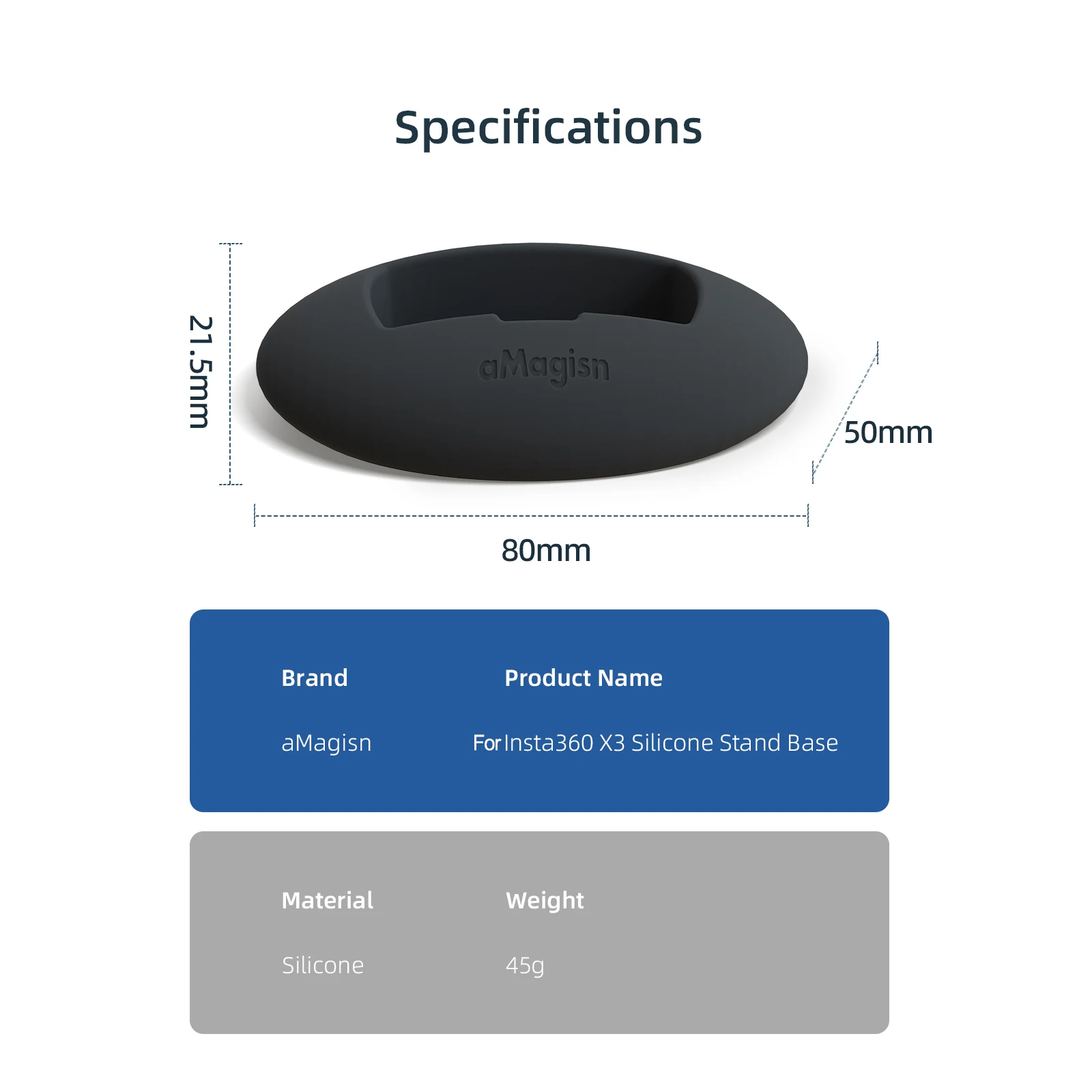 Силиконовое защитное основание для камеры Insta360 X3, надежная защита от царапин, прочная подставка, полный доступ к кнопкам и портам
Силиконовое защитное основание для камеры Insta360 X3, надежная защита от царапин, прочная подставка, полный доступ к кнопкам и портам