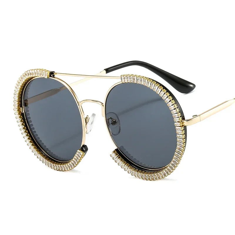 2024 Retro Diamond Round Sunglasses Women Rhinestone Classic Colorful Sun Glasses Vintage Oversized Female Eyewear UV400 Oculos
2024 Retro Diamond Round Sunglasses Women Rhinestone Classic Colorful Sun Glasses Vintage Oversized Female Eyewear UV400 Oculos