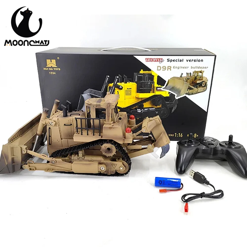 The Link 1:18 D9R RC Sapper Bulldozer 2.4G Electric Remote Control Vehicle Multifunctional Remote Control Engineering Car Toys
The Link 1:18 D9R RC Sapper Bulldozer 2.4G Electric Remote Control Vehicle Multifunctional Remote Control Engineering Car Toys