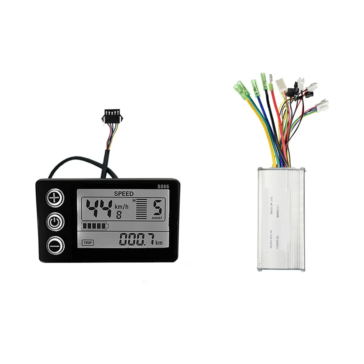 Electric Bicycle Mountain Bike Scooter LCD LCD Meter Controller Jiannuo Small Kit, 500W Applicable
Electric Bicycle Mountain Bike Scooter LCD LCD Meter Controller Jiannuo Small Kit, 500W Applicable