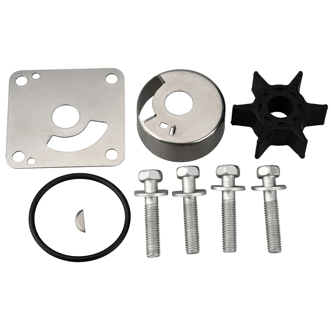 6L2-W0078 Water Pump Impeller Repair Kit Fit for Yamaha Impeller Outboards 2 Stroke 20Hp
6L2-W0078 Water Pump Impeller Repair Kit Fit for Yamaha Impeller Outboards 2 Stroke 20Hp