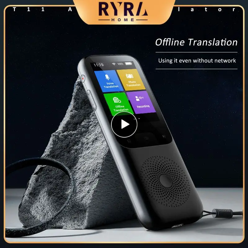 New T11 Portable Audio Translator 138 Language Smart Translator Offline In Real Time Smart Voice AI Voice Photo Translator
New T11 Portable Audio Translator 138 Language Smart Translator Offline In Real Time Smart Voice AI Voice Photo Translator