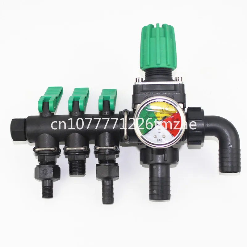 Agricultural spray, pesticide machine, control valve, switch, three-way distributor, high-pressure parallel connection
Agricultural spray, pesticide machine, control valve, switch, three-way distributor, high-pressure parallel connection
