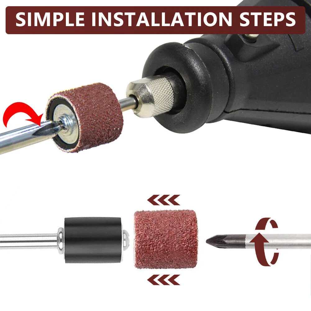 338Pcs Sanding Drums Kit Sanding Band 1/2'' 1/4'' 3/8'' Sand Mandrels For Dremel Nail Drill Rotary Abrasive Tools Grinding
338Pcs Sanding Drums Kit Sanding Band 1/2'' 1/4'' 3/8'' Sand Mandrels For Dremel Nail Drill Rotary Abrasive Tools Grinding