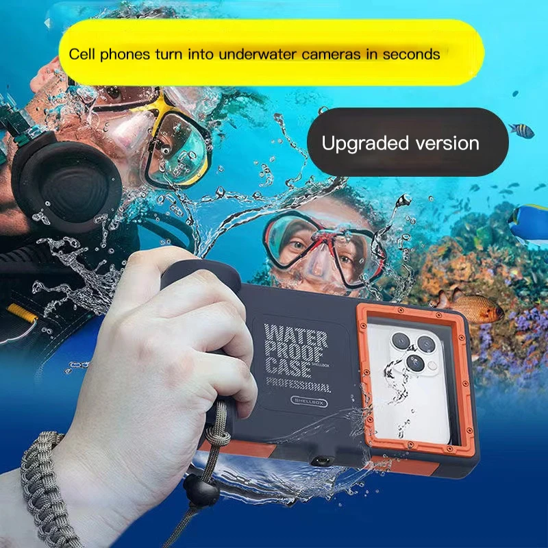 Universal Professional Diving Phone Case For iPhone 12 Pro Max Coque 15M Waterproof Depth Cover For Samsung Galaxy S21 S22 Ultra
Universal Professional Diving Phone Case For iPhone 12 Pro Max Coque 15M Waterproof Depth Cover For Samsung Galaxy S21 S22 Ultra