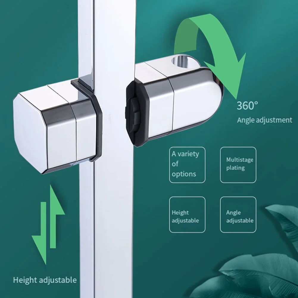 Universal Hand Shower Rail Head Slider Holder Bracket Holder Slider Clamp Bathroom ABS Adjustable Rail Slider Hot
Universal Hand Shower Rail Head Slider Holder Bracket Holder Slider Clamp Bathroom ABS Adjustable Rail Slider Hot