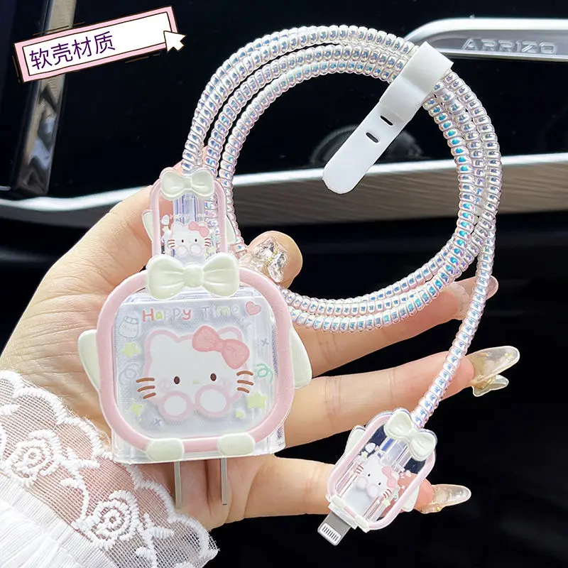 Милый кабель для быстрой зарядки и передачи данных Hello Kitty, Ins Sanrio Apple, 20 Вт, симпатичное зарядное устройство для телефона, защитные подарки для девочек
Милый кабель для быстрой зарядки и передачи данных Hello Kitty, Ins Sanrio Apple, 20 Вт, симпатичное зарядное устройство для телефона, защитные подарки для девочек