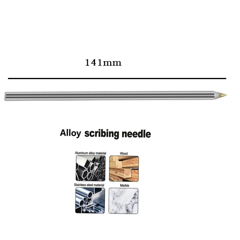 1Pc Diamond Alloy Scribe Pen Carbide Scriber Pen Metal Wood Glass Tile Cutting Marker Pencil Metalworking Woodworking Hand Tools
1Pc Diamond Alloy Scribe Pen Carbide Scriber Pen Metal Wood Glass Tile Cutting Marker Pencil Metalworking Woodworking Hand Tools