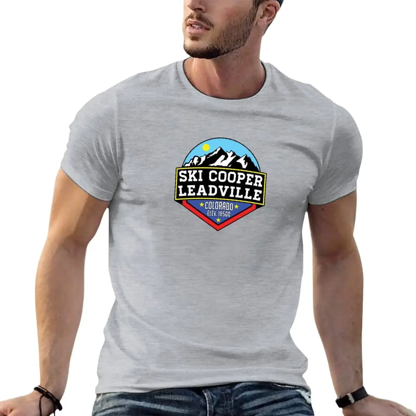 

SKI COOPER LEADVILLE COLORADO SKIING T-Shirt sublime quick-drying sports fans mens plain t shirts