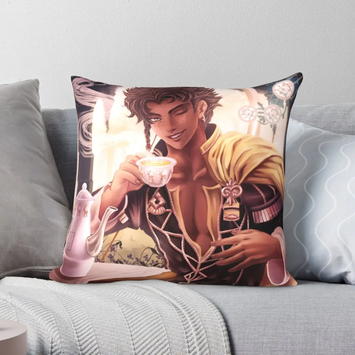 Claude FE3H Square Pillowcase Polyester Linen Velvet Pattern Zip Decor Home Cushion Cover
Claude FE3H Square Pillowcase Polyester Linen Velvet Pattern Zip Decor Home Cushion Cover