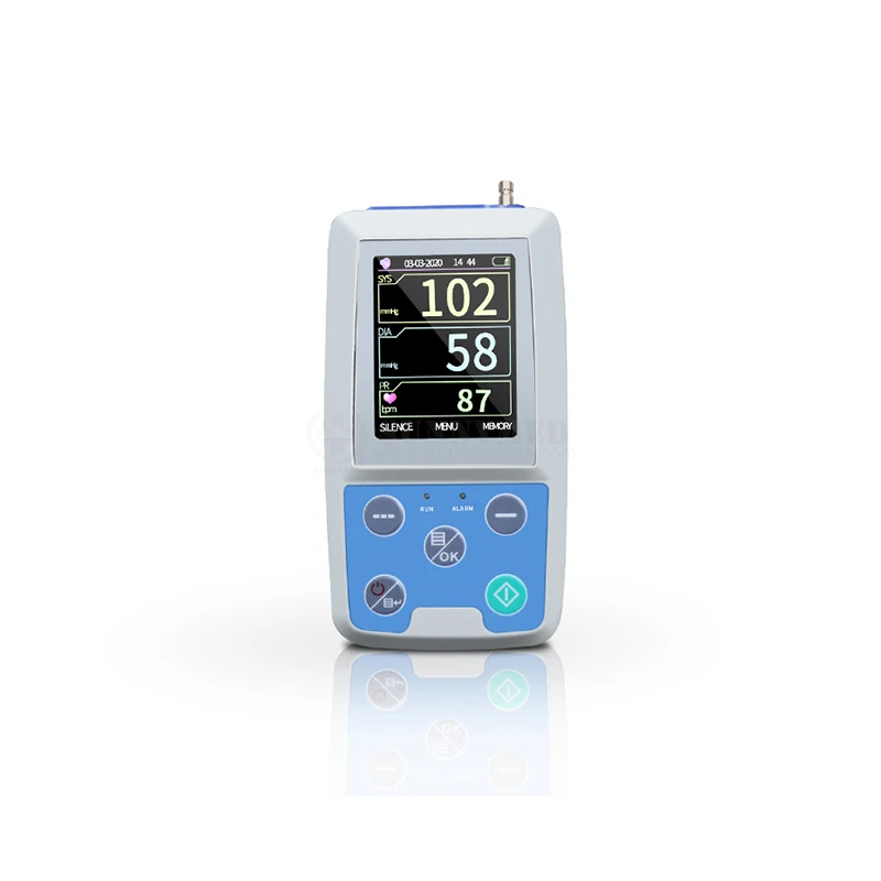 

SY-G030 Factory price arm sphygmomanometer 24 Hours Record ambulatory NIBP blood pressure monitor