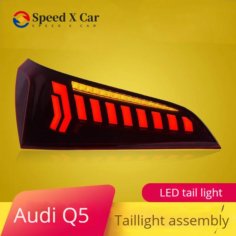 Speed-x подходит для Audi Q5 задний фонарь в сборе 08-18 Audi Q5 Модифицированный новый Динамический светодиодный стример рулевой задний фонарь
Speed-x подходит для Audi Q5 задний фонарь в сборе 08-18 Audi Q5 Модифицированный новый Динамический светодиодный стример рулевой задний фонарь