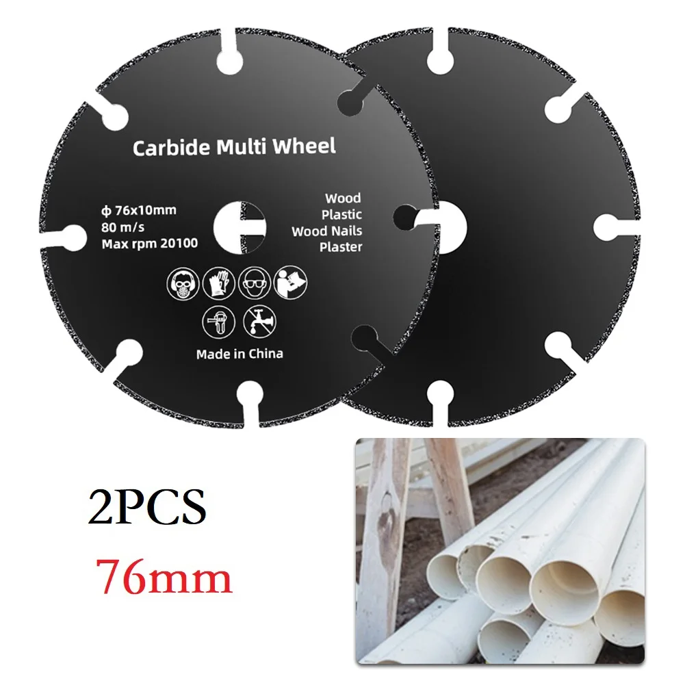 2PCS 3inch Cutting Disc Circular Resin Grinding Wheel Saw Blade Angle Grinder Cutting Wheel For Stone Plastic Pipe Tool Access
2PCS 3inch Cutting Disc Circular Resin Grinding Wheel Saw Blade Angle Grinder Cutting Wheel For Stone Plastic Pipe Tool Access