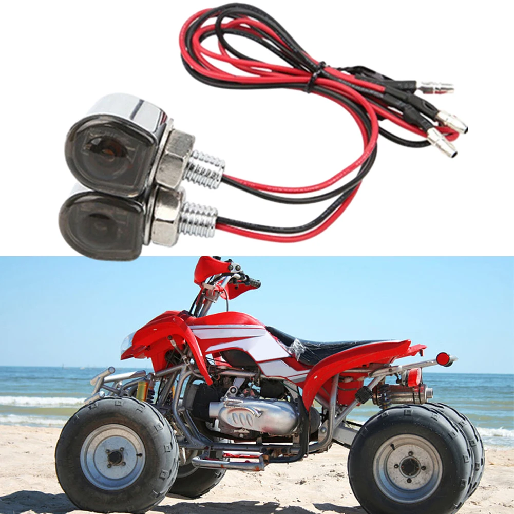 2x 12V Motorcycle Mini LED Turn Signal Lamps Blinker Flashing Indicator Amber High Brightness Universal Car Lights 18.8MM*18.4MM
2x 12V Motorcycle Mini LED Turn Signal Lamps Blinker Flashing Indicator Amber High Brightness Universal Car Lights 18.8MM*18.4MM
