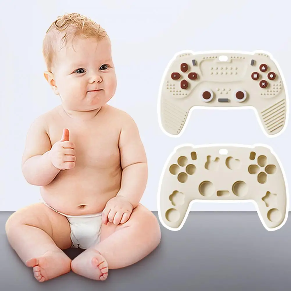 Baby Teether Toy Can Be Boiled Anti-swallow Soft Educational Sensory ToyTeeth-grinding TV Remote Control Shape Chew Toy for Baby
Baby Teether Toy Can Be Boiled Anti-swallow Soft Educational Sensory ToyTeeth-grinding TV Remote Control Shape Chew Toy for Baby