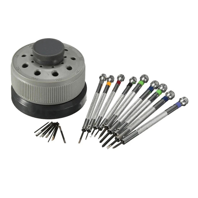 0.5-2.5Mm Steel Precision Screwdriver Set Watch Repair Tool Kit 9Pcs For Watch Repairing
0.5-2.5Mm Steel Precision Screwdriver Set Watch Repair Tool Kit 9Pcs For Watch Repairing