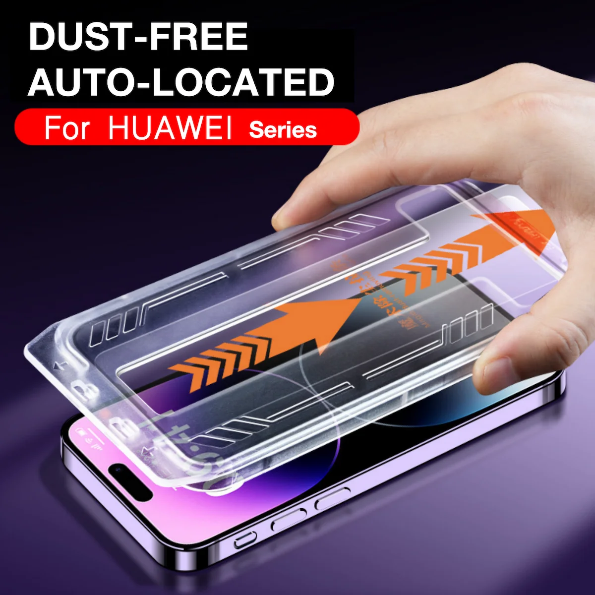 

FOR HUAWEI P30 P50 P40 MATE 50 50e 30 Nova 11 9 7i 6 5i 5t se Tempered Glass Screen Protector Easy Install Auto-Dust Removal Kit