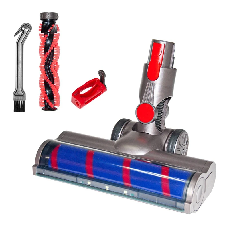 Soft/Hard Roller Floor Brush For Dyson V7 V8 V10 V11 V15 Vacuum Attachment With LED Headlight And Triger Lock Durable
Soft/Hard Roller Floor Brush For Dyson V7 V8 V10 V11 V15 Vacuum Attachment With LED Headlight And Triger Lock Durable