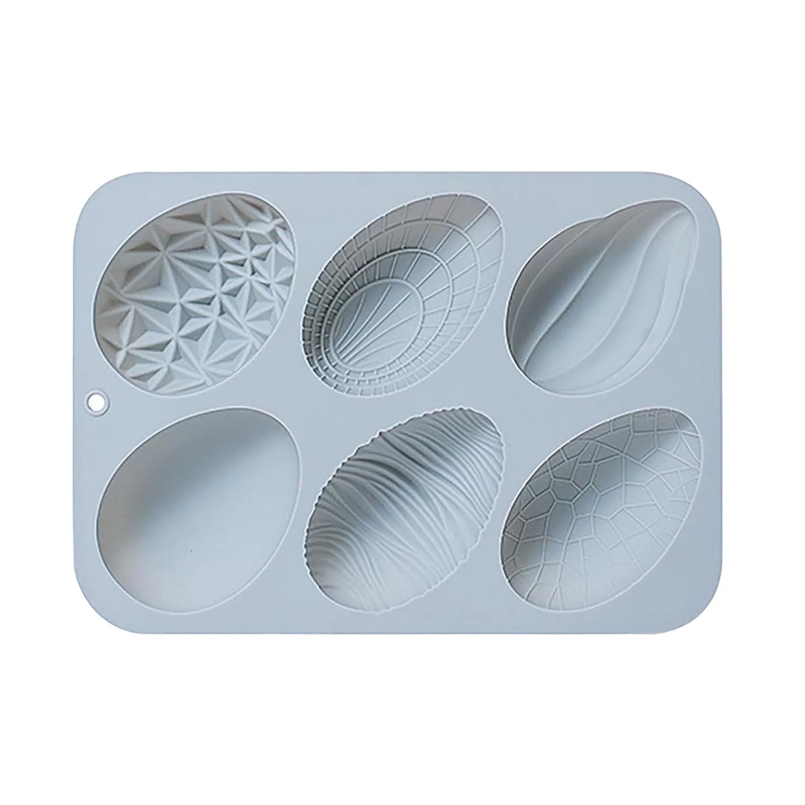 6 Consecutive Easter Egg Colorful Shapes Silicone Mold Holiday Egg Baking Baking Baking Tray Cake Mold Useful Kichens Items
6 Consecutive Easter Egg Colorful Shapes Silicone Mold Holiday Egg Baking Baking Baking Tray Cake Mold Useful Kichens Items