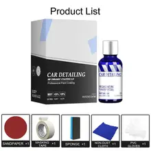 30ml/50ml Ceramic Coating Water-resistant Quick-drying Convenient Polishing Polymer Paint Protection Kit Car Accessory
30ml/50ml Ceramic Coating Water-resistant Quick-drying Convenient Polishing Polymer Paint Protection Kit Car Accessory