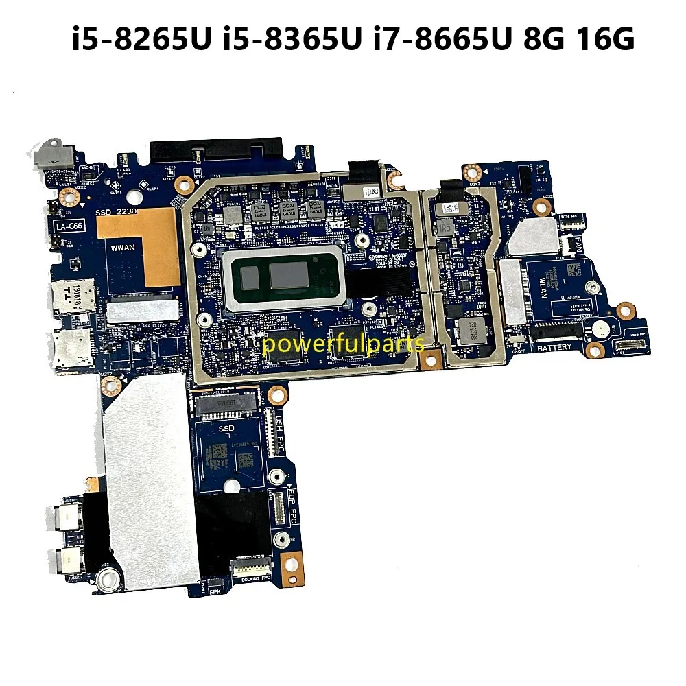 For Dell Latitude 7200 2-in-1 Tablet Motherboard DDB20 LA-G661P 0TJFG7 0692DM 0K1R84 0XFWFG i5 i7 8G 16G Working Good
For Dell Latitude 7200 2-in-1 Tablet Motherboard DDB20 LA-G661P 0TJFG7 0692DM 0K1R84 0XFWFG i5 i7 8G 16G Working Good