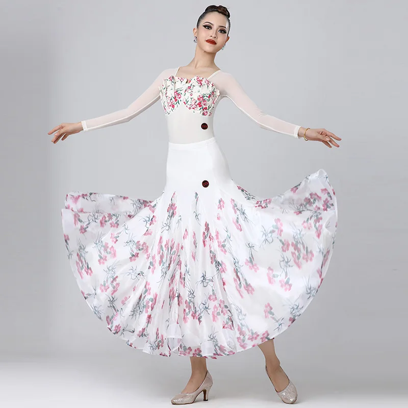 2022 New Sexy Modern Dance SKIRT National Standard Women Ballroom Dance SKIRT Waltz Performance Costumes
2022 New Sexy Modern Dance SKIRT National Standard Women Ballroom Dance SKIRT Waltz Performance Costumes