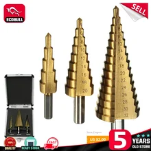 High Quality 3pcs High Speed Steel HSS Drill Bit Set Round Shank Hex Titanium Coated Wood Para Metal Drilling Tool 
High Quality 3pcs High Speed Steel HSS Drill Bit Set Round Shank Hex Titanium Coated Wood Para Metal Drilling Tool