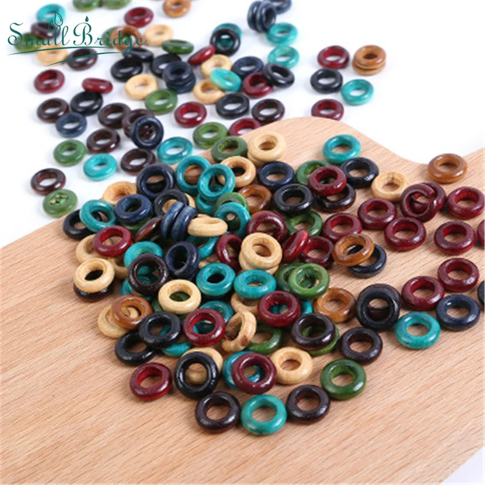 96Pcs Round Natural Wooden Circle Beads Multicolour Wood Ring Dreadlocks Decoration Beads Loose Spacer Beads for Jewelry Making
96Pcs Round Natural Wooden Circle Beads Multicolour Wood Ring Dreadlocks Decoration Beads Loose Spacer Beads for Jewelry Making