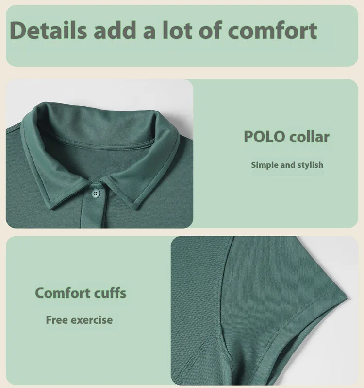 Slim Fit Women Polo Golf Tennis Dress Short Sleeve Breathable Quick-drying Workout Athletic Dresses without built in Shorts Slim Fit Women Polo Golf Tennis Dress Short Sleeve Breathable Quick-drying Workout Athletic Dresses without built in Shorts