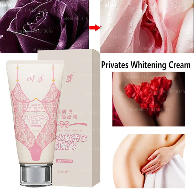 Private Parts Pink Essence Whitening Cream Repair Improve Underarm Knee Buttock Private Body Dull Brighten Arbutin Skin Care 60g
Private Parts Pink Essence Whitening Cream Repair Improve Underarm Knee Buttock Private Body Dull Brighten Arbutin Skin Care 60g