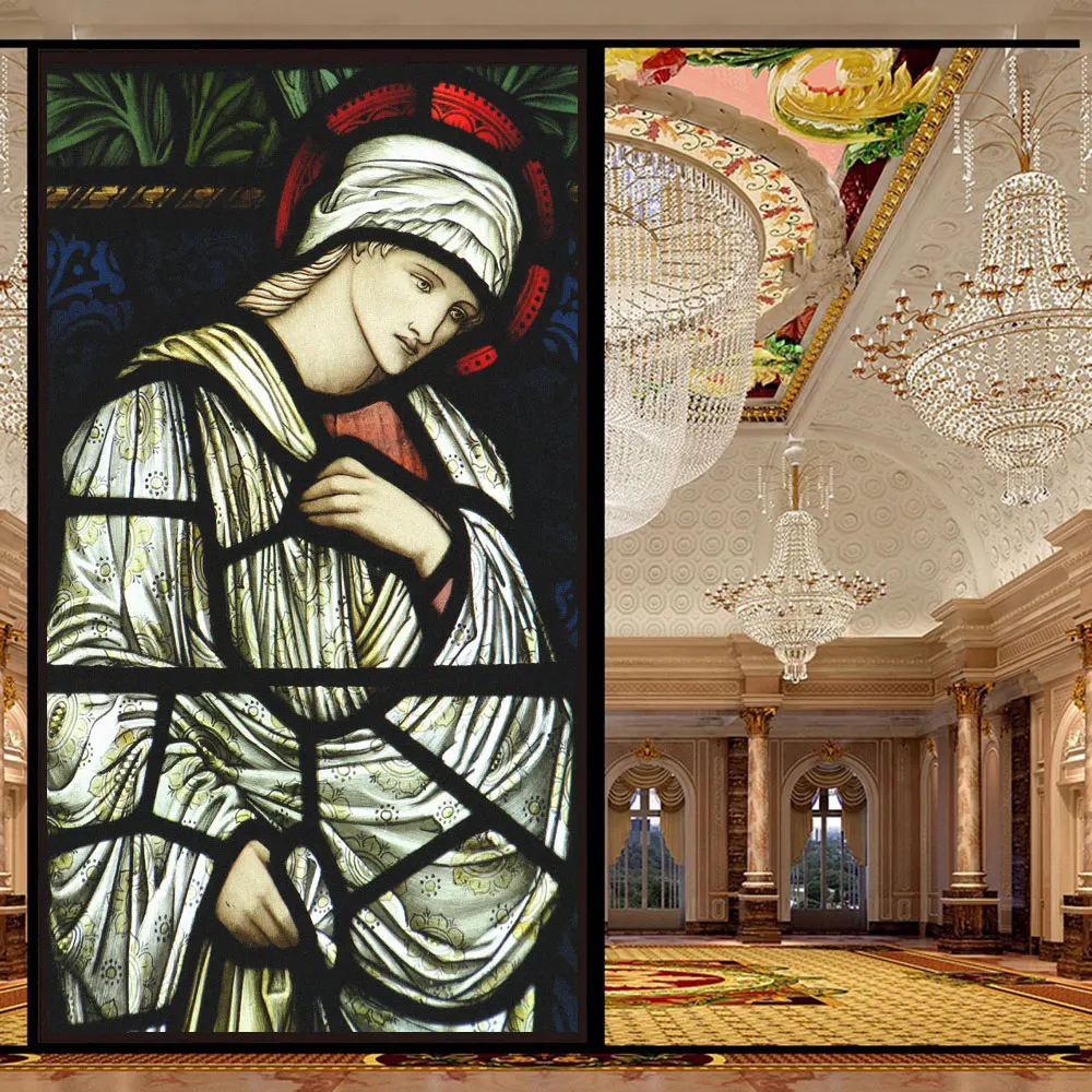 Privacy Windows Film Anti UV Blocking Heat Control Static Cling Frosted Church Painting Painting Window Stickers
Privacy Windows Film Anti UV Blocking Heat Control Static Cling Frosted Church Painting Painting Window Stickers