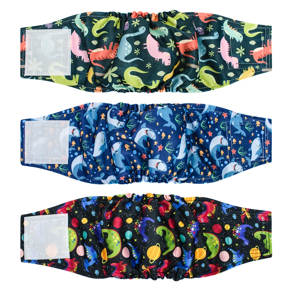 1PC Durable Washable Male Dog Diaper Wraps Pet Boy Dog Cloth Nappies Reusable Pet Doggy Underwear Pants for Male Dog Leash
1PC Durable Washable Male Dog Diaper Wraps Pet Boy Dog Cloth Nappies Reusable Pet Doggy Underwear Pants for Male Dog Leash