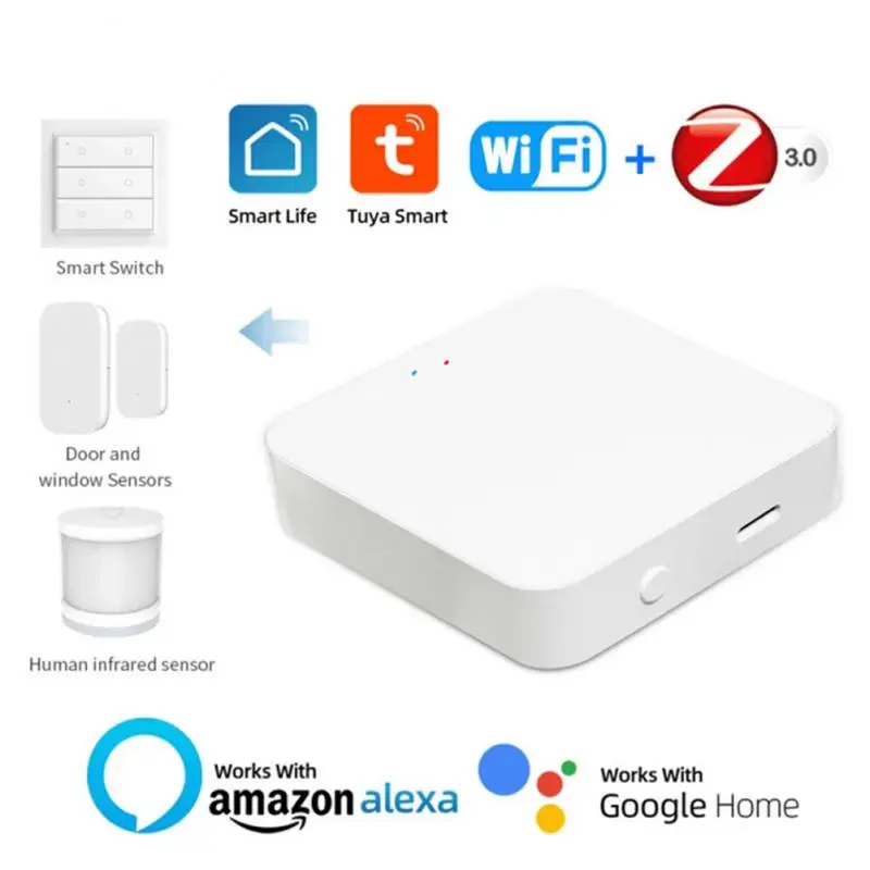 Шлюз Zigbee Smart Life, беспроводной хаб с Wi-Fi и Bluetooth, многопротокольный, работает с приложением Rem
Шлюз Zigbee Smart Life, беспроводной хаб с Wi-Fi и Bluetooth, многопротокольный, работает с приложением Rem