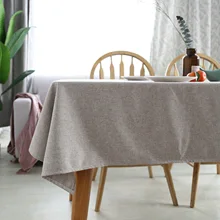 Polyester Tablecloths, Waterproof Table Covers Pure Color Simplicity Gray Dining Table Coffee Table Deco
Polyester Tablecloths, Waterproof Table Covers Pure Color Simplicity Gray Dining Table Coffee Table Deco