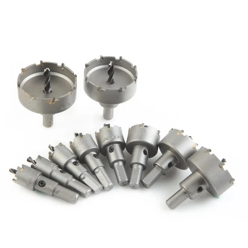 Professional stainless steel plate iron metal cutting kit hard alloy punch drill bit stainless steel hole opener
Professional stainless steel plate iron metal cutting kit hard alloy punch drill bit stainless steel hole opener