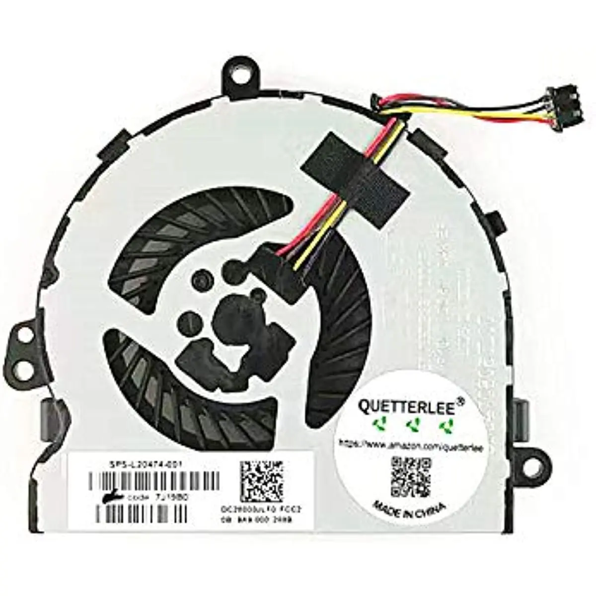 

Replacement New Cooling Fan for HP 15-DA 15-DR 15-DX 15-DB 15Q-DX 15T-DS 250 G7 255 G7 256 G7 Series DFS470805CLOT Fan