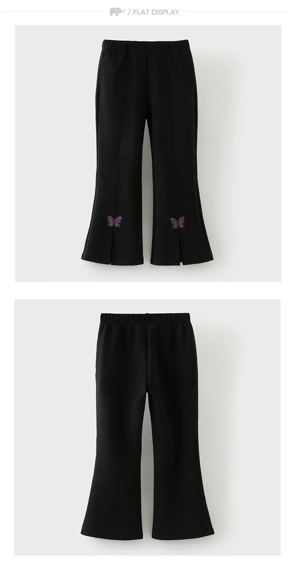 بنطلون ديف بيلا الربيعي للفتيات مع تطريز، جينز كاجوال عصري بخصر مطاطي وقصة واسعة من الأسفل، بنطلون رسمي للحفلات للأطفال DK1261146 بنطلون ديف بيلا الربيعي للفتيات مع تطريز، جينز كاجوال عصري بخصر مطاطي وقصة واسعة من الأسفل، بنطلون رسمي للحفلات للأطفال DK1261146