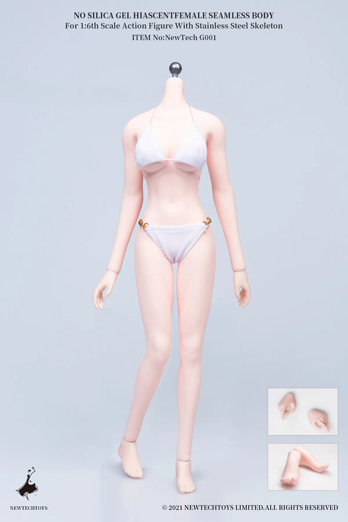 NewTech G001 1/6 Soldier Full Wrap Adhesive Female Corolla Large Chest Steel Skeleton Joint Movable Realistic Figure
NewTech G001 1/6 Soldier Full Wrap Adhesive Female Corolla Large Chest Steel Skeleton Joint Movable Realistic Figure