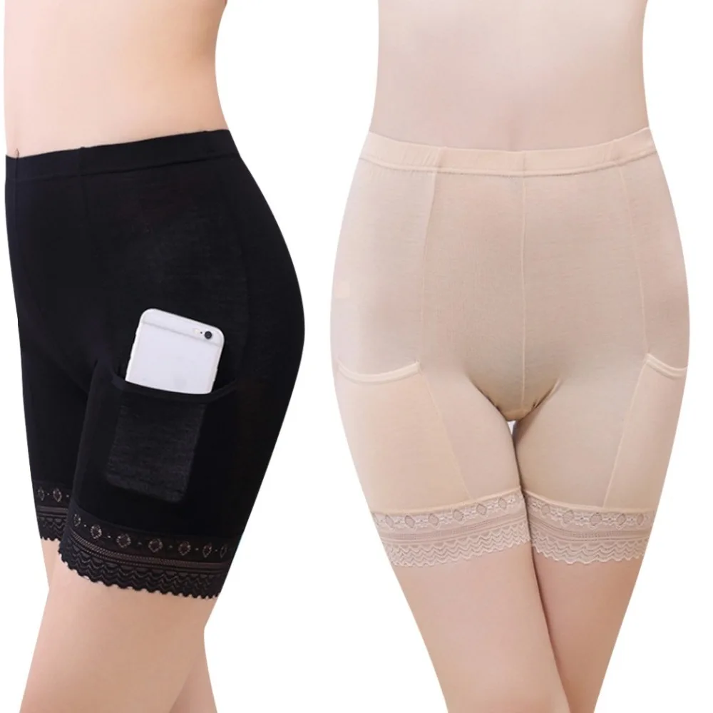 2022 Boxer femme Women Soft Cotton Lace Seamless Safety Shorts Pants Summer Under Skirt Shorts Modal With Pockets short feminino
2022 Boxer femme Women Soft Cotton Lace Seamless Safety Shorts Pants Summer Under Skirt Shorts Modal With Pockets short feminino