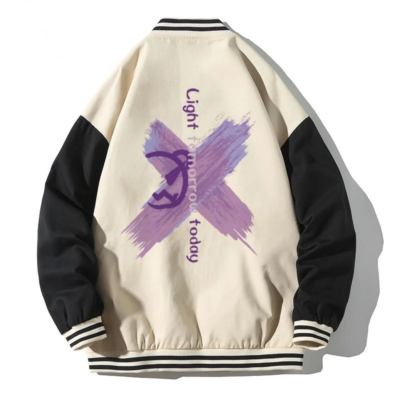 College Hip hop Print Jackets for Men Spring American Windbreaker Coats Male Casual Harajuku Loose Couple Letter Print Jackets
College Hip hop Print Jackets for Men Spring American Windbreaker Coats Male Casual Harajuku Loose Couple Letter Print Jackets