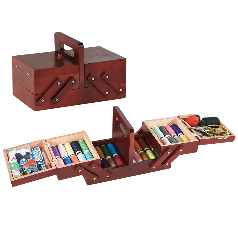Solid Wood Sewing Kit High-End Set Home Free Shipping Cross Stitch Hand Tool Sewing Kit Storage Box Dowry Wedding Style
Solid Wood Sewing Kit High-End Set Home Free Shipping Cross Stitch Hand Tool Sewing Kit Storage Box Dowry Wedding Style