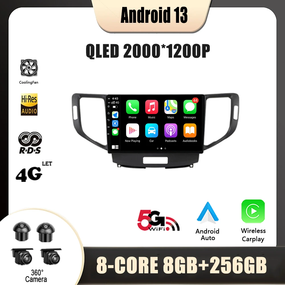 Car Radio Multimedia Video GPS Android 13 For Honda Accord 8 2008 - 2012 Navigation No 2 Din DVD Player
Car Radio Multimedia Video GPS Android 13 For Honda Accord 8 2008 - 2012 Navigation No 2 Din DVD Player