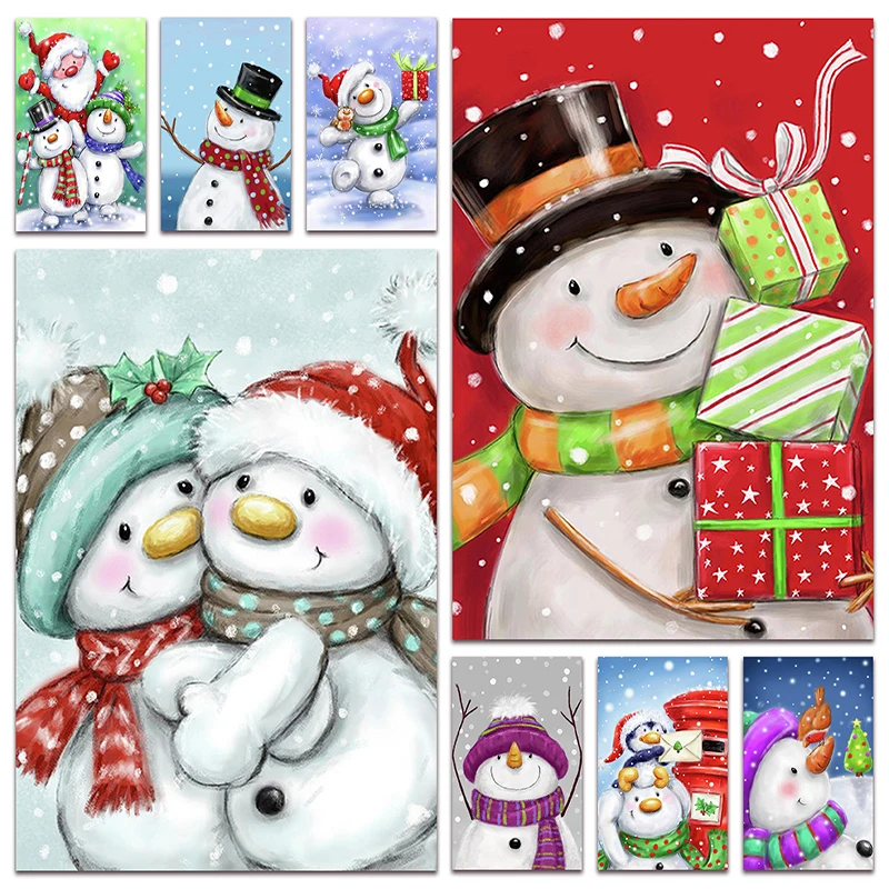 Алмазная 5D Вышивка с мультяшным рождественским снеговиком, полноразмерная картина «сделай сам», мозаика, домашний декор, вышивка крестиком...
Алмазная 5D Вышивка с мультяшным рождественским снеговиком, полноразмерная картина «сделай сам», мозаика, домашний декор, вышивка крестиком...