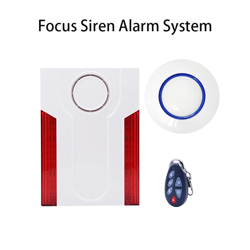 Focus 433MHz & 868Mhz Outdoor Siren Alarm System 120dB Sound Linkage with Anti-pet Ceiling PIR Motion Sensor 360° Detection
Focus 433MHz & 868Mhz Outdoor Siren Alarm System 120dB Sound Linkage with Anti-pet Ceiling PIR Motion Sensor 360° Detection