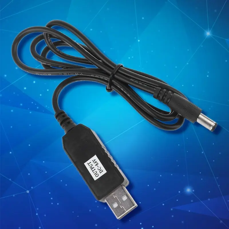 

Durable USB 5V to 4.2V 8.4V 12.6V for DC 5.5x2.1mm Charge Line Converter Power Charging Cable for 18650 Lithium Battery