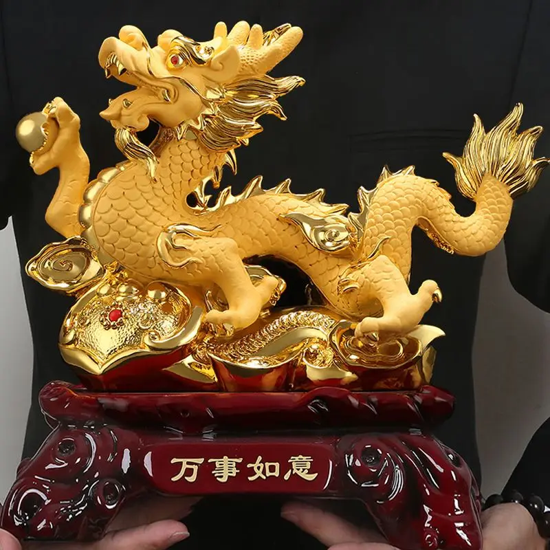 

Feng Shui Chinese Dragon Ornaments To Attract Wealth Dragon Decoration Home Living Room Bedroom Office Figurines