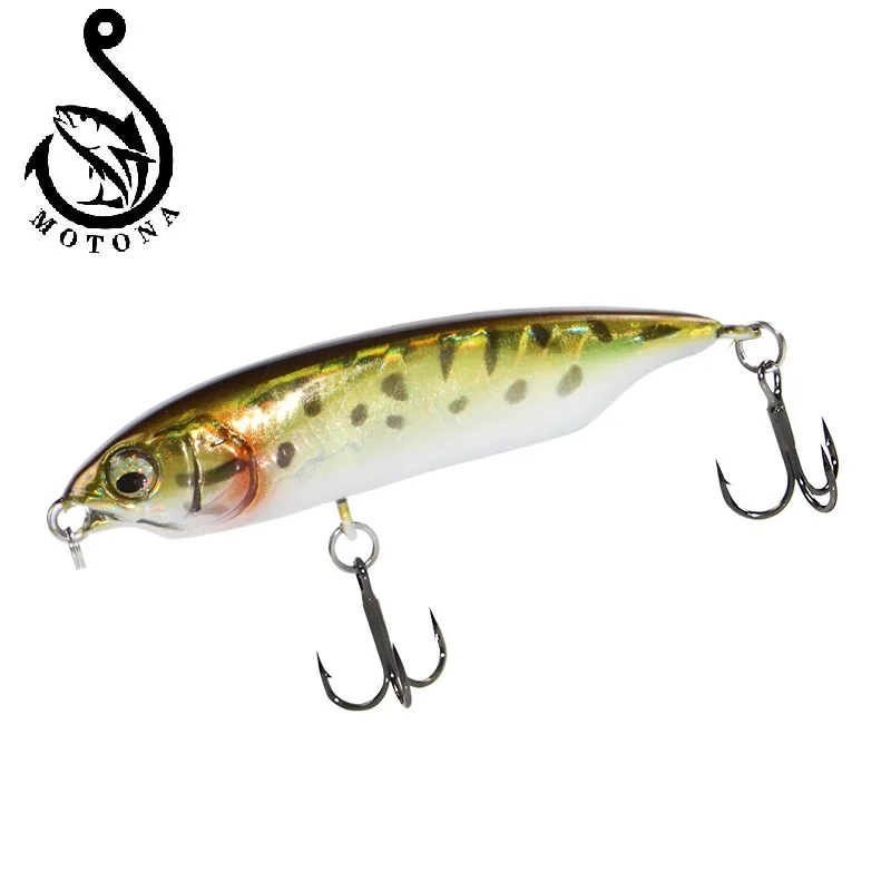 MOTONA-Sinking Water Mini Minnow Pencil Hard Lure, Artificial Small Crankbait, Wobblers, Fishing Bait, 59mm, 5.5g
MOTONA-Sinking Water Mini Minnow Pencil Hard Lure, Artificial Small Crankbait, Wobblers, Fishing Bait, 59mm, 5.5g