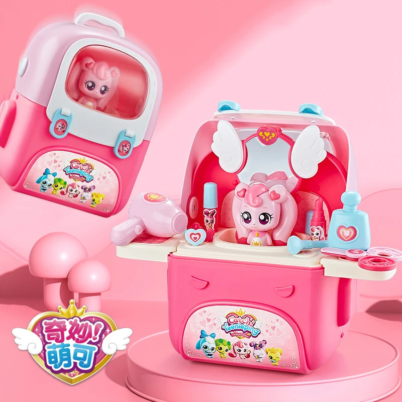 매우 귀엽다 Girl Pretend Makeup Set Play House Toy Backpack Storage With 18 Pcs Doll Accessories Role Play Christmas Gifts For Girl
매우 귀엽다 Girl Pretend Makeup Set Play House Toy Backpack Storage With 18 Pcs Doll Accessories Role Play Christmas Gifts For Girl