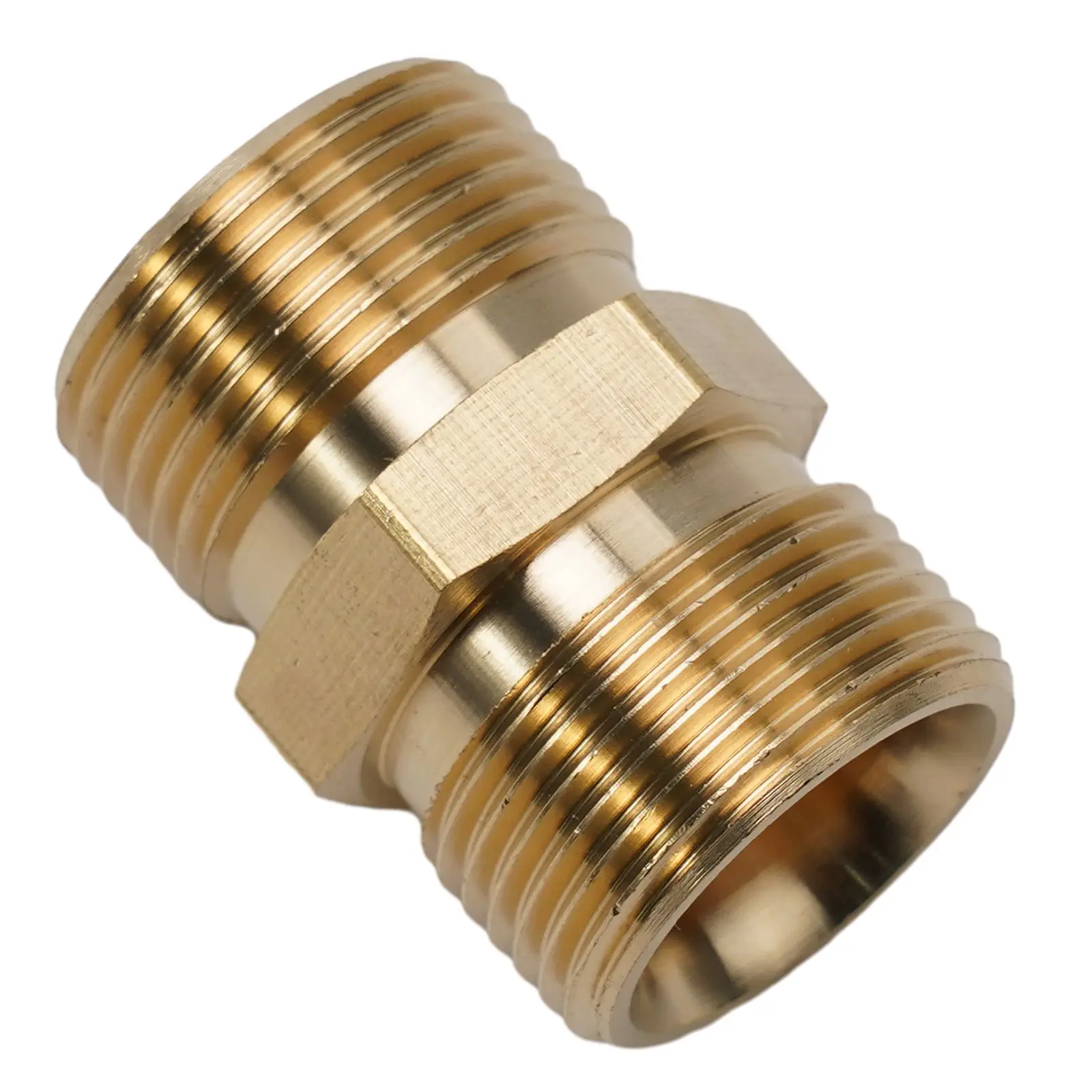 M22/15mm Or M22/14mm To Male Adapter Connector Brass Gold Power Pressure Washer Hose Outlet 1.5mm Pitch Quick Fitting
M22/15mm Or M22/14mm To Male Adapter Connector Brass Gold Power Pressure Washer Hose Outlet 1.5mm Pitch Quick Fitting